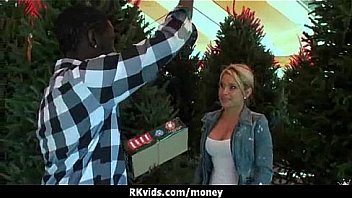 Sexy wild chick gets paid to fuck 21