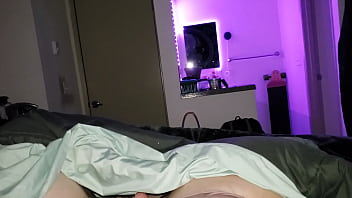 My girl stroking my cock