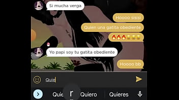 Putita caliente sedienta de leche