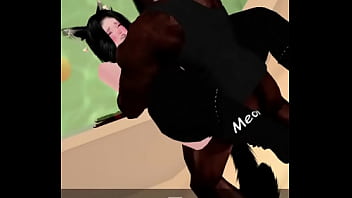 Putita caliente sedienta de leche