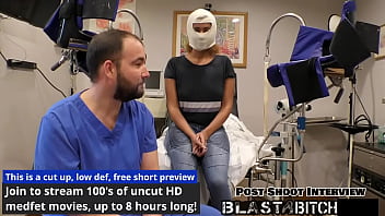 Captive taylor ortega pussy gets blastedwith cum patients pov version