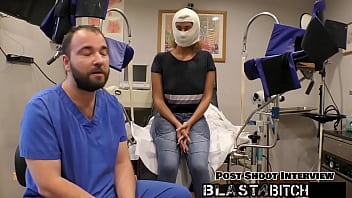 Captive taylor ortega pussy gets blastedwith cum patients pov version