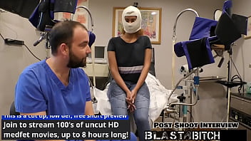 Captive taylor ortega pussy gets blastedwith cum patients pov version