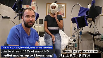 Captive taylor ortega pussy gets blastedwith cum patients pov version