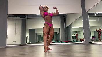 Massive female body builder Massive female body builder