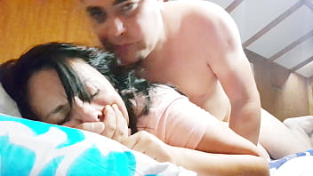 Morbid stepson enters his stepmother's room and gives her rough sex