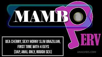 Bea cherry sexy horny slim brazilian first time with 4 guys dap anal only atm hard sex 4on1 atm balls deep mons