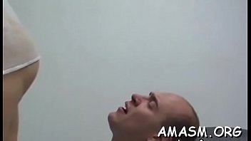 Lovely maiden is rubbing her dripping wet lovebox