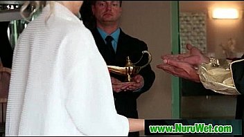 Gorgeous masseuse gives oiled orgasm 03