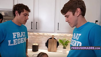 Big booty realtor shows open house to frat boys mia james jayden marcos sage