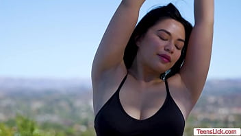 Naughty lesbian babes are dripping wet get ready for slip and slide action these babes are for pussy