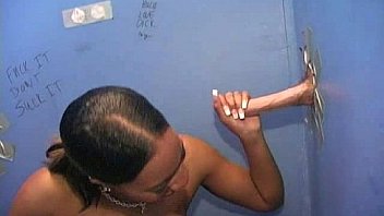 Black girl have surprise gloryhole 22