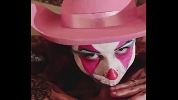 Should i recreate this clown girl blowjob this year