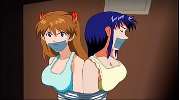 Evangelion bdsm gagged bondage