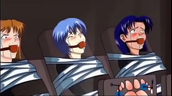 Evangelion bdsm gagged bondage