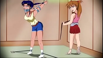Evangelion bdsm gagged bondage