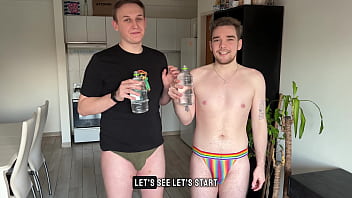 Gay water challenge with my boyfriend gone wild