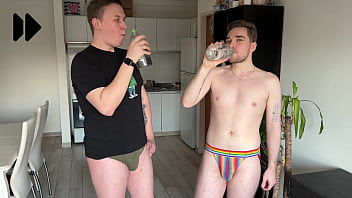 Gay water challenge with my boyfriend gone wild