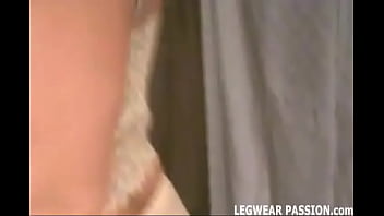 Wild amateurs in sexy legwear and stockings