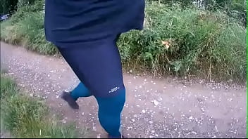 Outdoor mit tutu rock und radlerhose Outdoor mit tutu rock und radlerhose