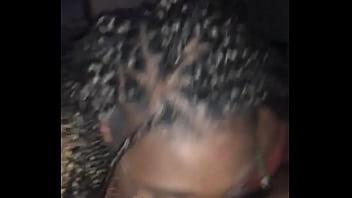 Thick whore swallows dick whole