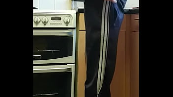 Ass to mouth dildo insertion