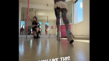Pole dance with heels makes me happy it’s such an empowering way to express myself and feel confident what ma