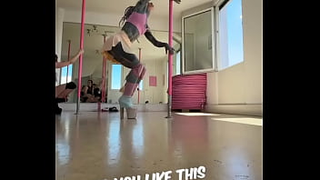 Pole dance with heels makes me happy it’s such an empowering way to express myself and feel confident what ma