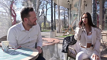 Tempting tourist monika fox sucks and fucks in no strings dp foursome gp2944