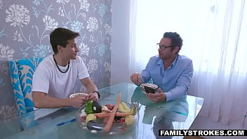 Stepbrother helps with stepsister's insecurities