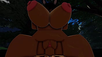 Roblox bunny girl loves hopping on cock