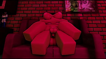 Roblox bunny girl loves hopping on cock