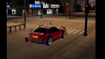 Wash the car nude on imvu