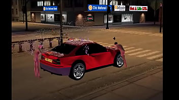 Wash the car nude on imvu