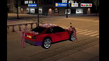 Wash the car nude on imvu