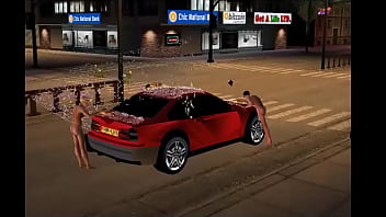 Wash the car nude on imvu