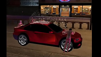 Wash the car nude on imvu
