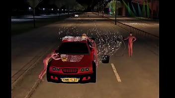 Wash the car nude on imvu