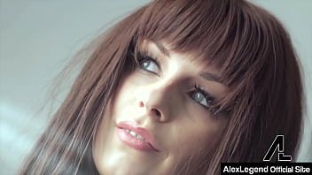 Australian brunette kiara edwards takes alex legend's cock & sperm