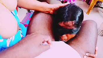 Desi threesom indian maids with land owner best blowjob telugu dirty talks