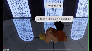 Fucking trans girl on roblox