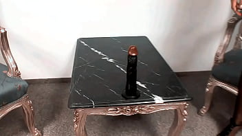 Olivia la roche is double penetrated and uses her sex toy at the same time