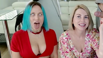 Live busty russian slut ahegao & blowjob