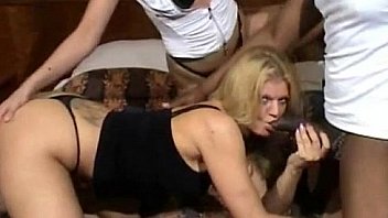Threesome interracial fuck fantasy