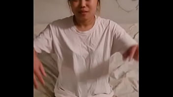 Kazumi taking a bath