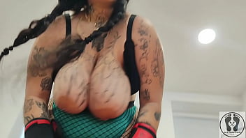 Personal training chubby girl unexpected glove fetish bj cumshot