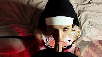 Halloween sex pov blowjob cowgirl