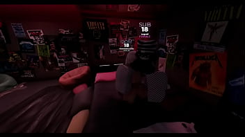 Rico sexo en roblox pareja cachonda