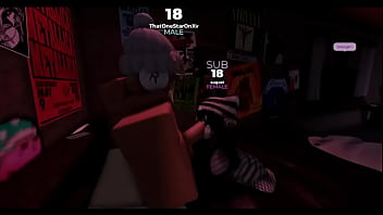 Rico sexo en roblox pareja cachonda
