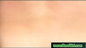 Hot japanese gives wet nuru massage 02